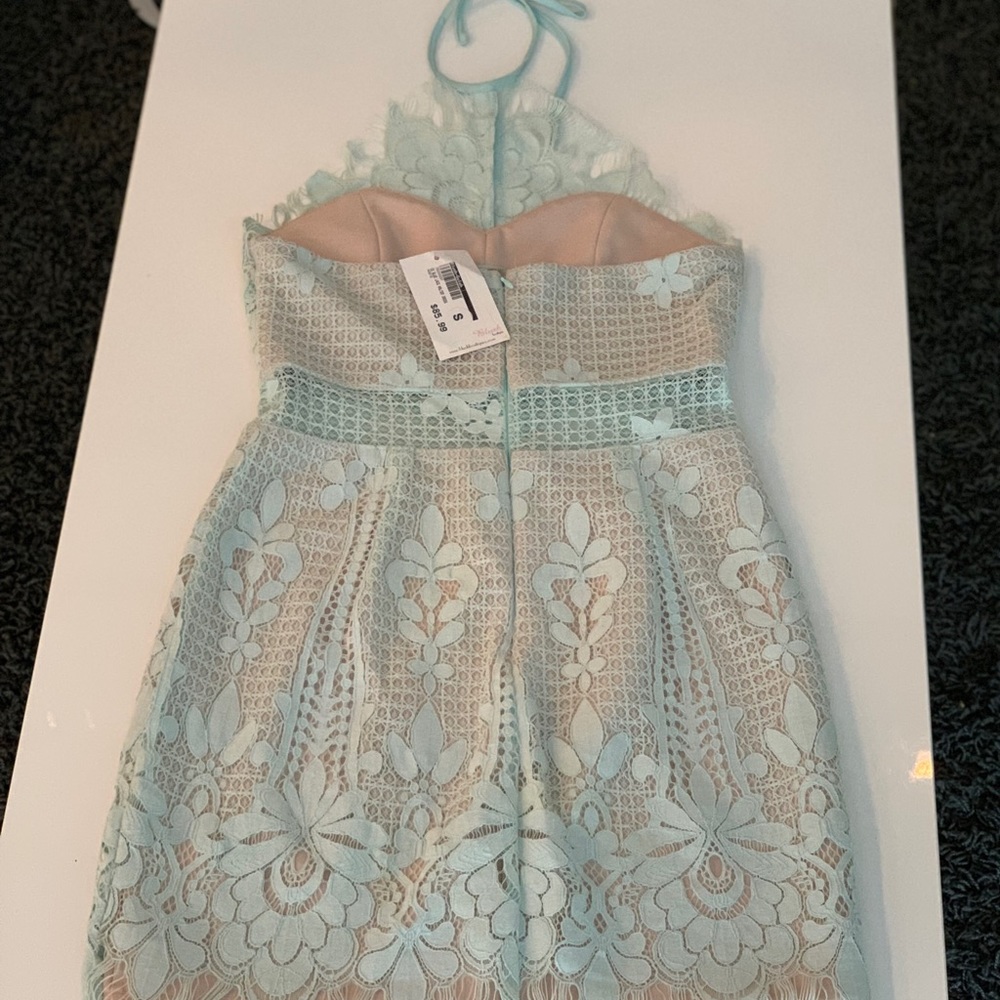 NWT Mint lace cocktail dress - Picture 4 of 4